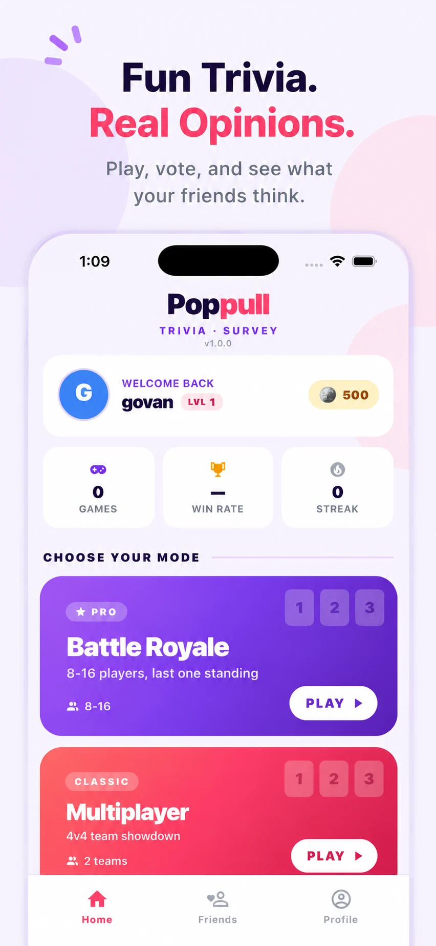Poppull: Family Trivia Game screenshot
